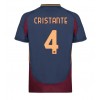 AS Roma Bryan Cristante #4 Tredjedrakt 2024-25 Kortermet